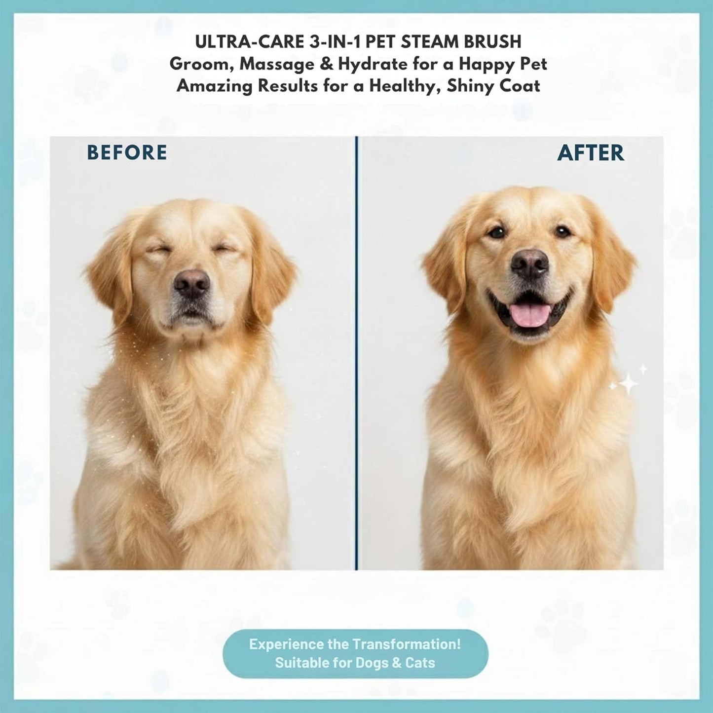 Cat Steam Brush | Spa Like Grooming For Your Pet