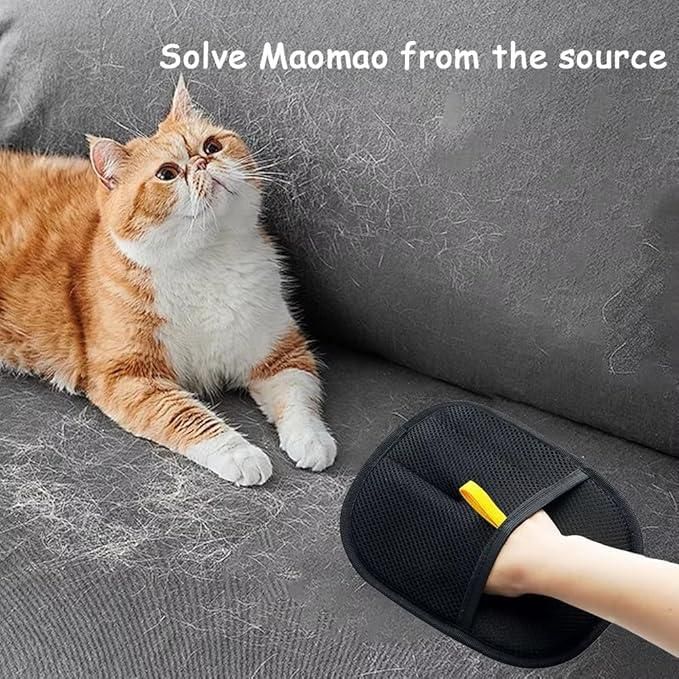 Pet Hair Grooming Gloves
