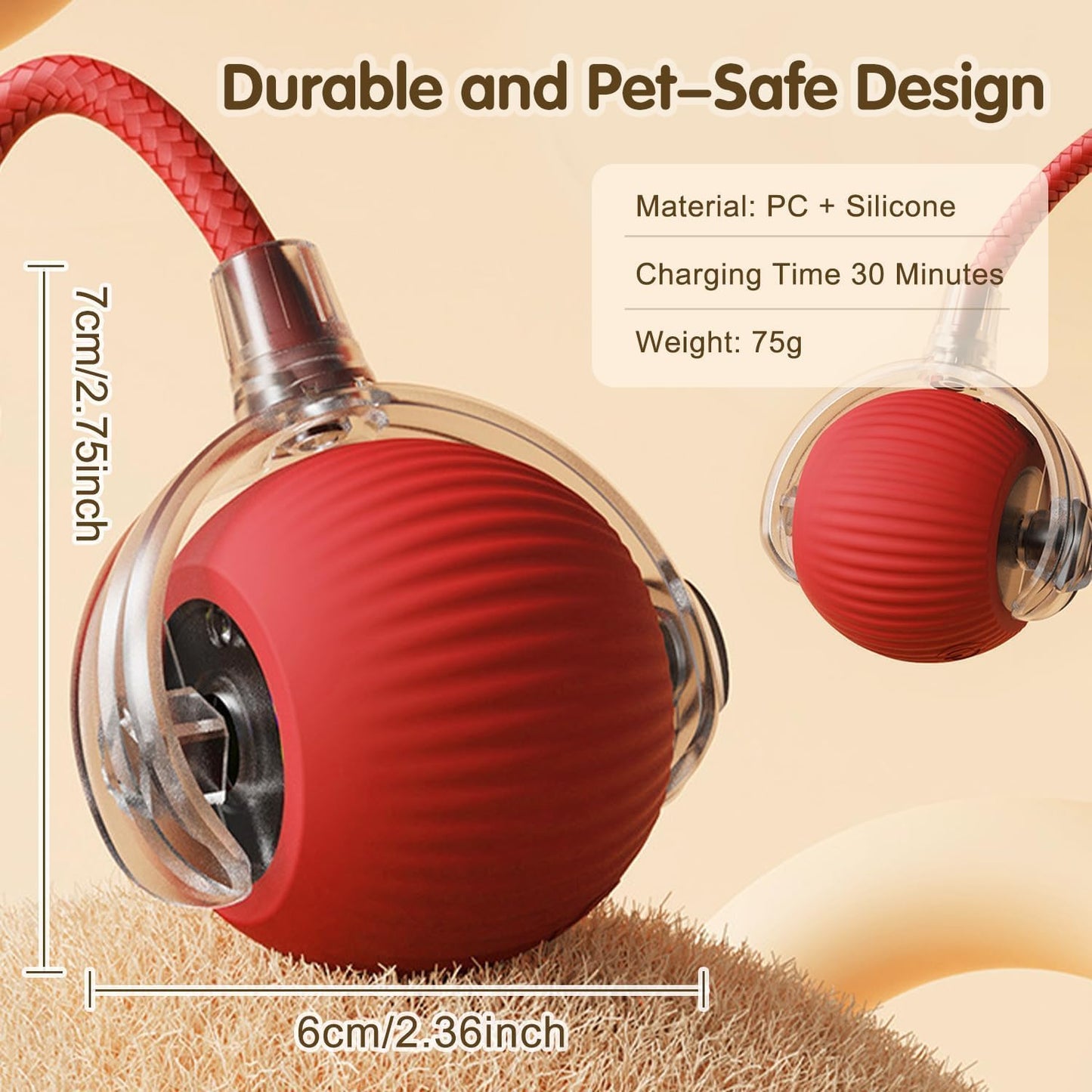 Pet Rolling Fun Ball