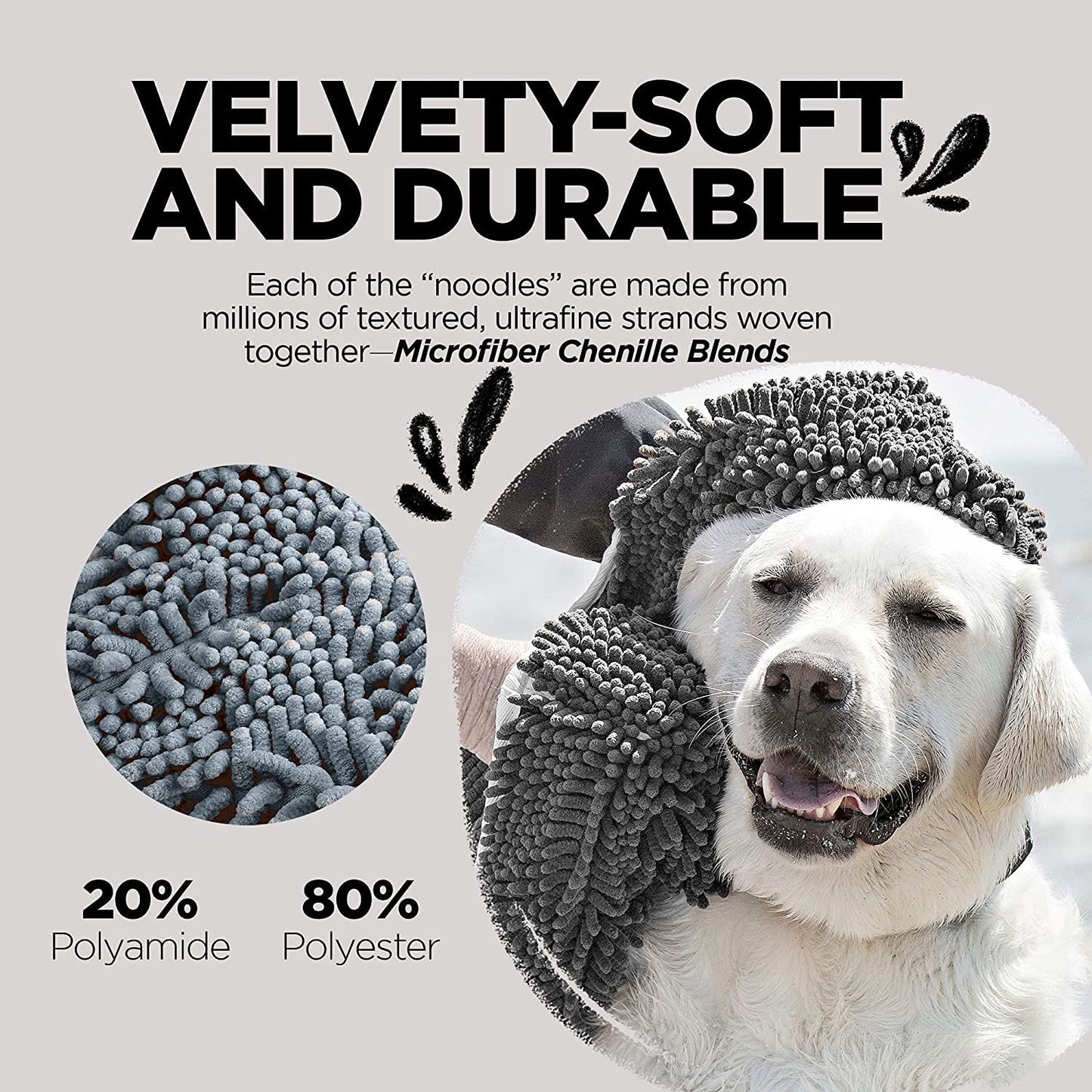 Microfiber Ultra Soft Towel For Dogs